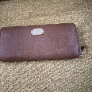 Michael Kors Tan Saffiano Wallet